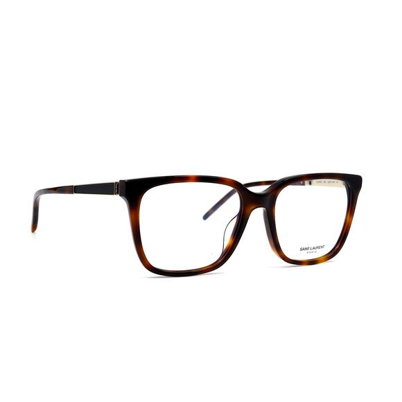 SAINT LAURENT SL M102 003 HAVANA EYEGLASSES FRAME - Picture 3 of 10